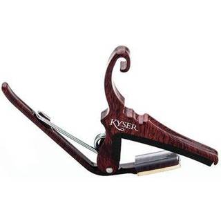 Kyser Quick-Change Guitar Capo til 6-streng akustiske guitarer Rosewood KG6RW