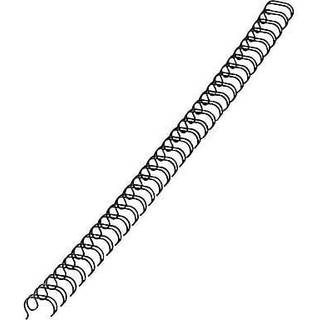 Fellowes 52541 Double-Loop Wire-bindende Combs 3/8-tommer 80 SHT CAP. 25/PK BK