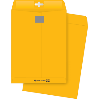 Kvalitet Park Porto Saving Clearclasp Kraft Convolles 10 X 13 Brown Kraft 100/Box