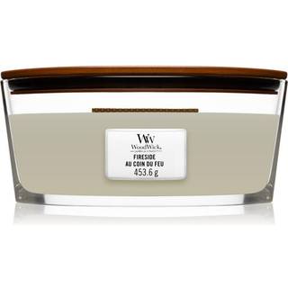 Woodwick Fireplace Fireside duftlys trævæge (hjertevæge) (gift box) 453 g - 453 g