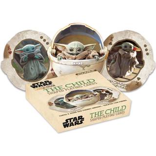 Aquarius Star Wars -spillekort - Den mandaloriske 'Baby Yoda' Det barnformede kortd?k til dine yndlingskortspil - officielt licenserede Star Wars