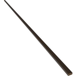 FibroTech akustik afslutningsliste til UNIKA, 25 x 3000, black oak - 2 stk.