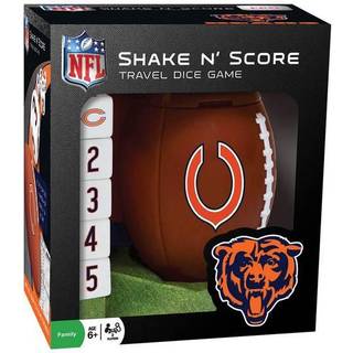 Masterpieces NFL Chicago Bears Shake N 'Score Travel Dice Game for 2 spillere i alderen 6