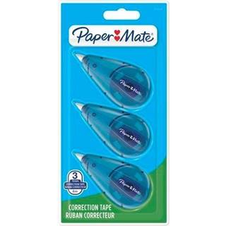 Paper Mate flydende papir DryLine Mini korrektionstape | 5mm x 6m | Blå | 3 Stk