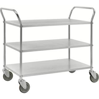 Kongamek 90 x 54 Elektrogalvaniseret Let hyldevogn
