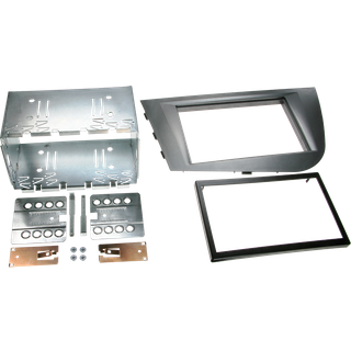 2-DIN kit Leon 05-> antrazit