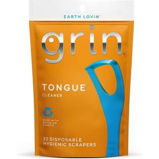 Grin tunge renere 32 tælling engangs tunge renere hygiejnisk skraber genanvendt plastik ren tunge fremme frisk åndedrag inkluderer sikker foldeba