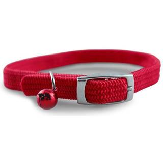 Omnipet Kool Kat Elastisk kattesikkerhedskrave med Bell Red 10 """"