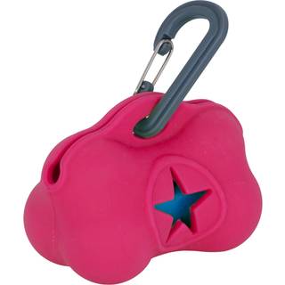 Dogman Silicone Soft Bag Holder Pink