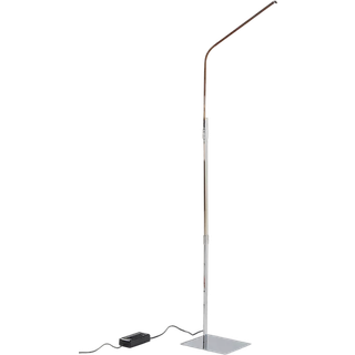 STRAW gulvlampe - Krom