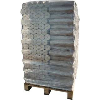 Greenwood runde træbriketter Long Life 10kg/pk 96pk/palle Sælges på palle a 96 pakker