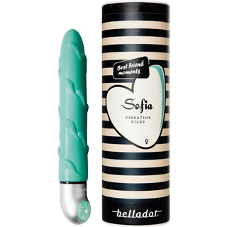 Belladot Sofia Vibrating Dildo Green
