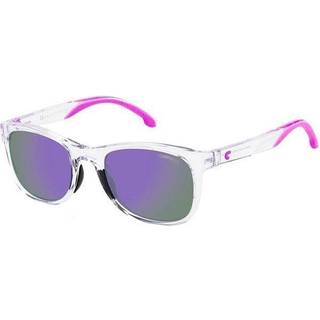 Carrera 8054/S 900/TE 52 Solbriller Mænd Hvid - Transparent White - 52mm