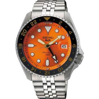 Seiko 5 Sports SSK005K1 GMT Automatik Herrenuhr 43mm 10ATM