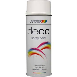 Spraymaling RAL 9016 MALING Hvid Motip 01627 400ML