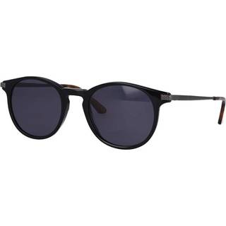 Oval Fuld Kant Plast Black Solbriller Mænd - SmartBuy Collection - Black - 47mm