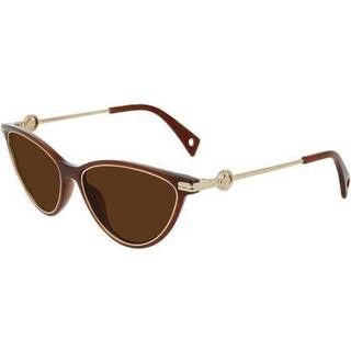 Lanvin LNV607S 200 57 Solbriller Mænd Guld - Burgundy Gold - 57mm