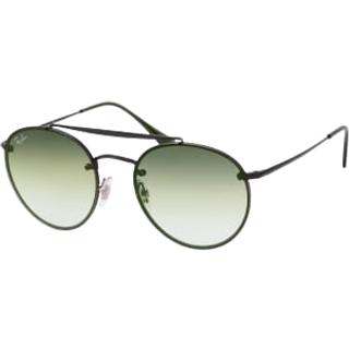 Ray-Ban RB3614N 148/0R 54 Solbriller Mænd Black - Semi Gloss Black - 54mm
