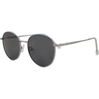 Oval Fuld Kant Metal Blue Solbriller Mænd - SmartBuy Collection - Light Blue Gunmetal Grey - 51mm