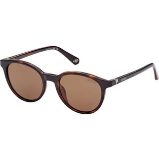 Guess Unisex GU5216 52H Solbriller Injiceret Rund Polariseret