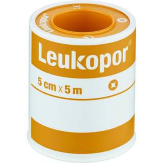 Leukopor Tape 5 cm x 5 m - 1 stk.