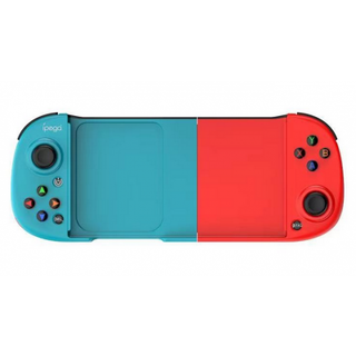 iPega PG-9217 trådløs gaming-controller med smartphone-holder - Blå/röd