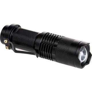High Power LED Lommelygte - Sort