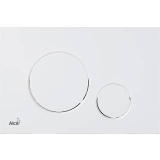 Alca M676 betjeningsplade i mat hvid plast