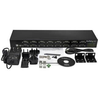 STARTECH USB-C TO 2-PORT USB 5GBPS TYPE A HUB GB ETHERNET RS232 SERIAL CABL