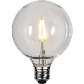 Star Trading - LED LAMP E27 G95 Udendørs belysning PC Cover Filament - 1.0W - 2700K