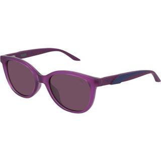 Puma Børn PJ0052S 003 Outlet solbriller Plast Violet Violet Cat Eye Normal