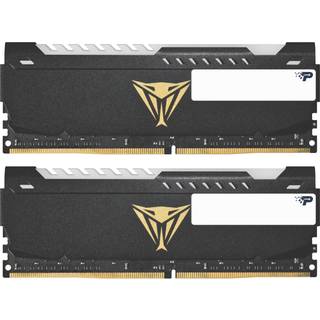 Patriot Viper Steel RGB - DDR4 - kit - 64 GB: 2 x 32 GB - DIMM 288-pin - 3600 MHz / PC4-28800 - unbuffered
