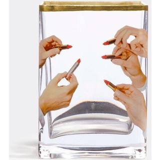 Seletti Vases - 'Lipsticks' vase, small in TRASPARENT/MULTICOLOR GLASS