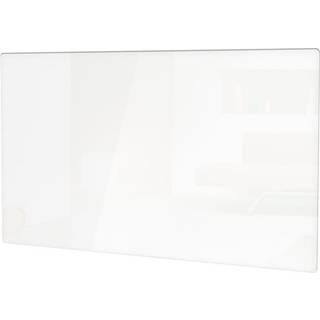 Nobø clip on glass front til el-radiator, 1000W, 78 x 40 x 5 cm, hvid