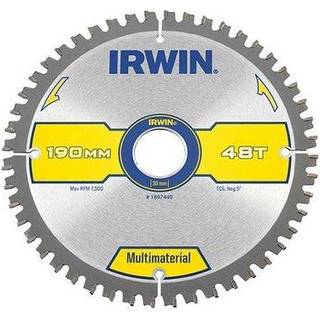 Rundsavsklinge til træ Irwin WELDTEC; Ø190 mm