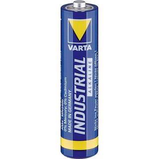 VARTA Industrial Pro -alkalibatteri, 10 stk. AAA (LR03) batterier