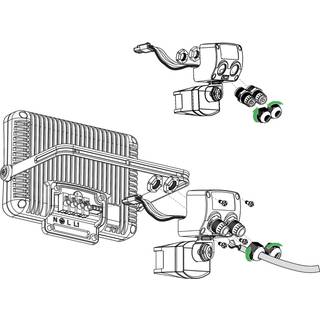Theben theLeda B Sensor RC+ fjernstyring, sort