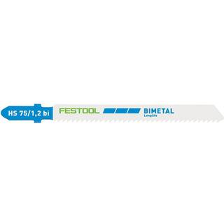 Festool geringssav METALSTÅL/RUSTFRI STÅL HS 75/1,2 BI/5 (5 stk)