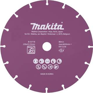 Makita Diamantkl. 230x22,23mm Metal - B-53718