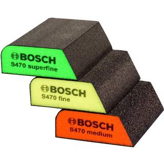 Bosch Pakke med 3 stk. slibesvampe, profil