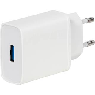 VIVANCO USB QC 3.0 18W Hjemoplader USB-C 1.2m