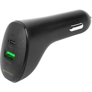 Essentials Biloplader USB-A/USB-C 20W