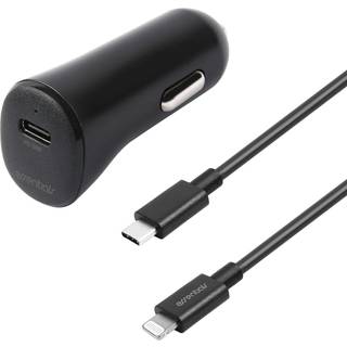 Essentials biloplader 20W + USB-C til Lightning-kabel