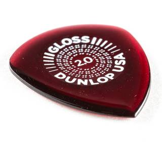 Dunlop Flow Gloss 2,0 mm guitar pick-3-pakke