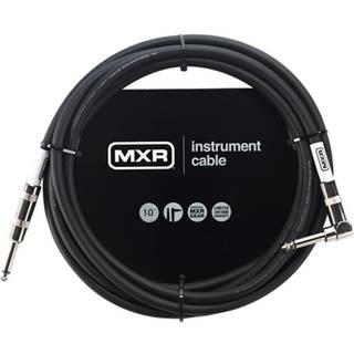 MXR Standard -instrumentkabel med vinklet kontakt 3m, sort