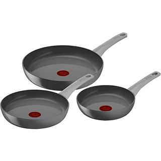 TEFAL Renew ON 3 pcs set : Frypans 20, 24 and 28 cm Grey C4279132