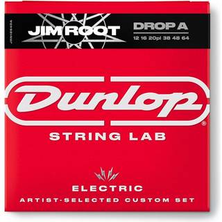 Jim Dunlop Jim Root Guitar Strings 12/64 (Drop A) -6/sæt (JRN1264DA)