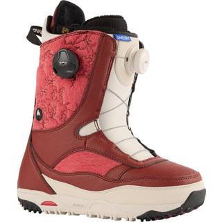 Burton Limelight Boa Dame Snowboard Støvler (Red/Stout White)