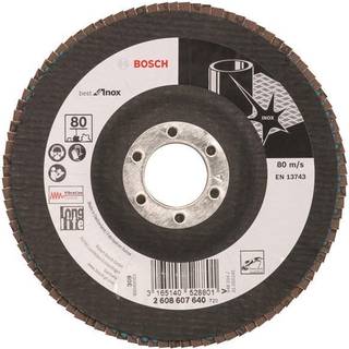 BOSCH Rondelslibeskive X581, Best for Inox 125 mm, 22,23 mm, 80