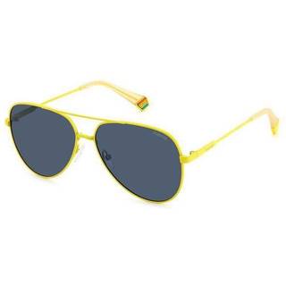 Polaroid PLD 6187/S Polarized 40G/C3 60 Solbriller Mænd Gul - Yellow - 60mm